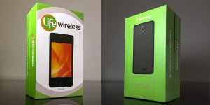 Life Wireless Smart Phone Package Design