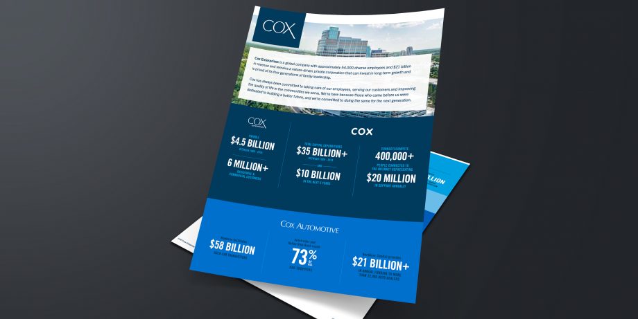 COX-A4 Sheet