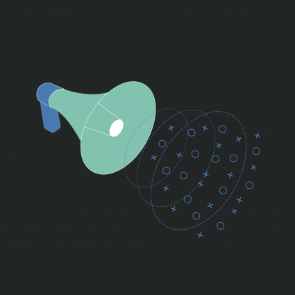 CALLRAIL-Megaphone Illustration