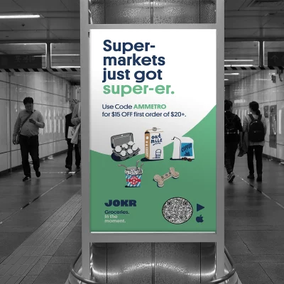 Subway OOH sign 2