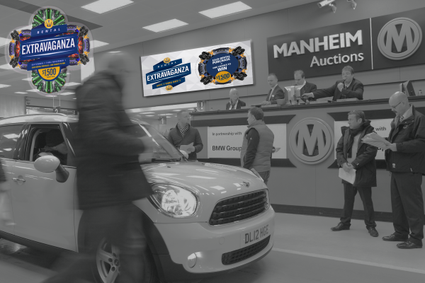 MANHEIM Auction-signage